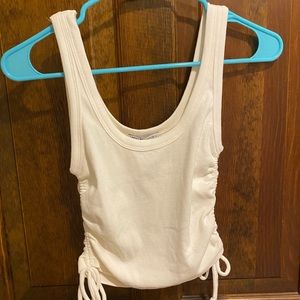 ZARA scrunched tanktop